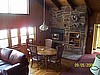 Dining Area with Fireplace